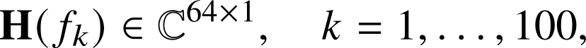 H matrix equation
