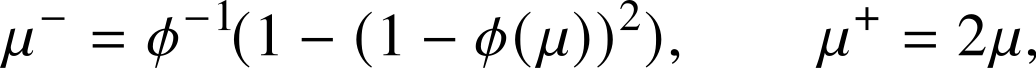 Equation 3 - polarized outputs