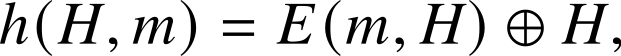 Equation 4 - Davies-Meyer